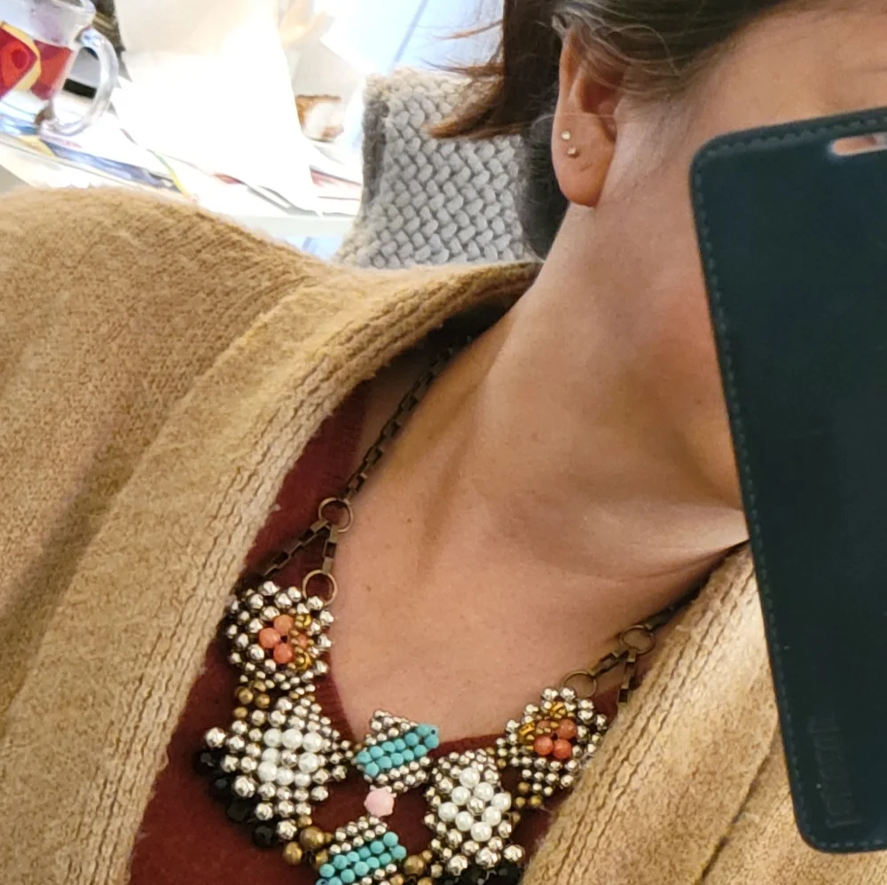 Anthropologie Vintage Pam Hiran Necklace - Picture 5 of 8